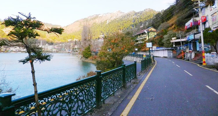 The Mall Road  - Best Places to Visit in Nainital 
